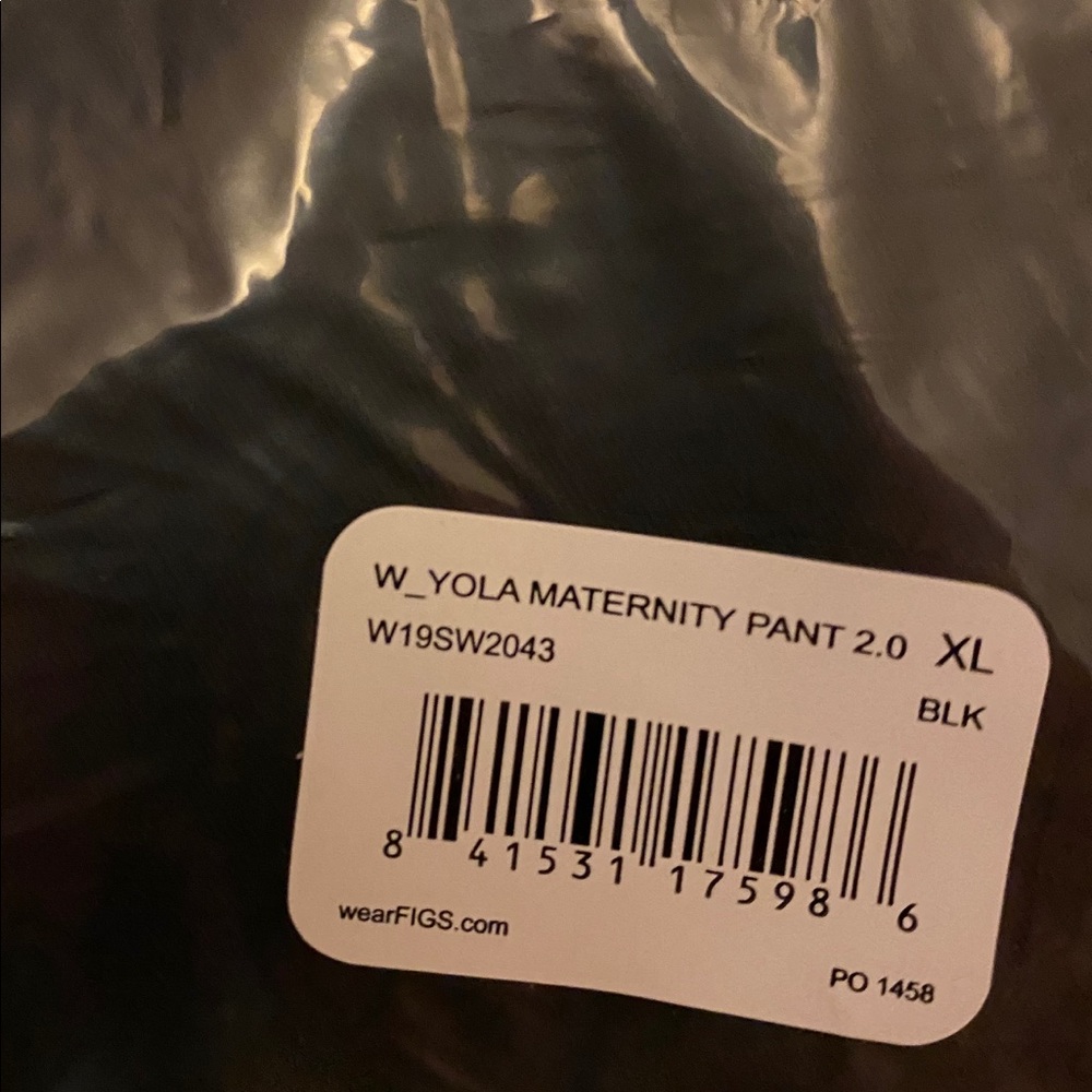 Figs Women’s Black Yola 2.0 Maternity Scrub Pants